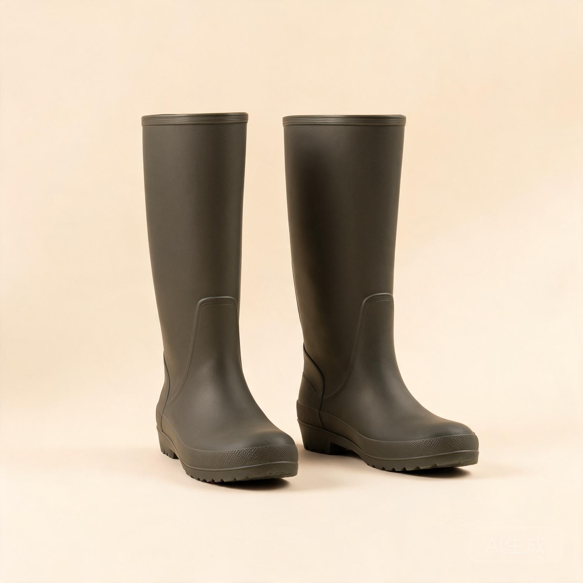 Tidal Wellington in olive-charcoal